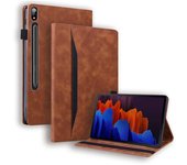 For Samsung Galaxy Tab S8 Ultra Case 14.6'' Luxury PU Leather Wallet Tablet Funda For Galaxy Tab S8 Ultra Case SM-X900 X906