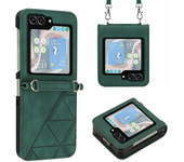 Solapa Etui Para Samsung Galaxy Z Flip3 Flip4 Fold3 Fold4 Fold4 Fold5 Flip5 SM - F731b Carcasa De Teléfono Anti - Caída Coque