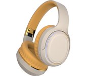 Over-Ear Wireless Bluetooth Headphones Foldable With AUX 3.5mm Audio Cable Wired Option For PC Game Music RGB Breathing Light