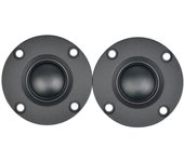 2Pcs Tweeter 1.5Inch 6Ohm 30W Dome Silk Film Tweeter Hifi Treble Speaker Audio Loudspeaker with Heatsink