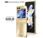 Galvanoplastia Nivelación Bisagras Para Galaxy Z Flip 5 5G Carcasa del teléfono móvil Flip4, Flip3, Funda protectora