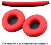 Replacement Cushions Ear Pads for Sony MDR XB650BT XB550AP XB650 XB550 XB450 XB450AP, Headphones Repair Parts Earpads