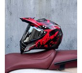 Casco integral motocross mujer hombre juvenil aire libre MX Carreras de Locomotora