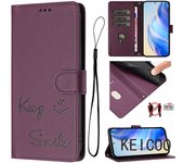 Hermosa funda de cuero estampado de moda para Samsung Galaxy S10 10e note 8 9 10 20 ultra plus tapa de teléfono con ranura de so