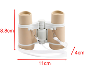 Binoculares de jungla, lupa portátil para niños, juguete de aumento, telescopio a prueba de golpes para caza, cumpleaños, senderismo, regalos