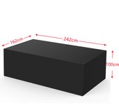 outdoor furniture cover waterproof 210D garden furniture dust cover for table sofa protective covers black