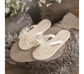 Women's summer flip flops outdoor sandals fashion non-slip beach flip flops style seaside bowknot sandals for women