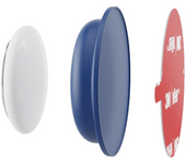 Silicone self-adhesive protective case, lightweight adhesive shell, suitable for Apple AirTag remote controls and electronic dev
