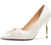 zapatos de boda, banquete, baile, vestido, rojo, tacones altos, temperamento, perlas, zapatos de mujer, Glee