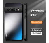 Funda Resistente a Golpes para Google Pixel 6 Pro Estilo Mate Carcasa de Protección Dura con Vidrio Mate