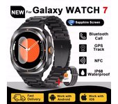 Relojes inteligentes para hombres For Android iOS original Watch 7 Smart Watch Men Custom Dial Sapphire 1.43 inch HD AMOLED Screen Voice Call NFC GPS Tracker Sport Watches 2025 New