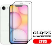 4Pcs For iPhone 16e Glass iPhone 16e Tempered Glass Phone Protective 9H HD Full Cover Glue Screen Protector iPhone 16e iPhone16e