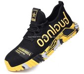 Zapatos De Seguridad Para Hombre Indestructibles Antipinchazos Transpirables Con Punta De Acero Ligeros Botas De Trabajo Con Suela De Goma