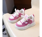 Zapatillas de deporte para niñas 2025 primavera nuevos compañeros de clase zapatos de tablero casuales para niños versión coreana zapatos de bebé para niños de moda