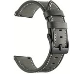 Correa de Moda para Reloj Inteligente de Cuero PU de 22mm - Cómoda y Ajustable, Correa de Repuesto, Adecuada para la Serie Huawei Watch GT, Xiaomi Amazfit, Garmin y Otros Relojes de 22mm de Ancho - Adecuada para Hombres y Mujeres Elite