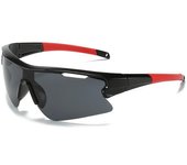 Bicycle riding glasses white frame transparent large frame outdoor sunglasses windproof sand ultraviolet sunglasses