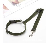 Productos para mascotas Correa de seguridad para coche Anillo cuerda para perro Cuerda para gato Reposacabezas para coche correa retráctil