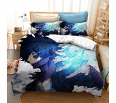 Anime My Hero Academia Bedding Set,Duvet Cover Comforter Bed Set Quilt Cover Pillowcase,King Queen Twin Size Boys Girls Adults