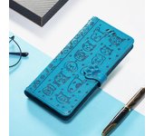 Para Samsung Galaxy A05s A 05s M34 M 34 X Cover 7 Cover 7 Lovely Pattern Cat and Dog Khan Protection Phone Shell