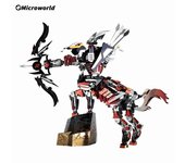 Microworld 3D Metal Styling Puzzle Half Man Horse Knight Model DIY Assemble Kits Jigsaw Desktop Decoration Toys For Kids Gifts