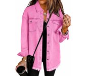 autumn women's fashion denim coats casual turn down collars overcoats