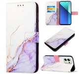 For Xiaomi Poco X4 M4 M6 C40 Redmi 10c Note 13 Pro 4G 5G Tarjeta Antipolvo Ranura Billetera Solapa Carcasa Multifuncional
