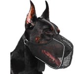 Durable Breathable Dog Cover Summer, Bite Food Resistant, Mesh Nozzle Mask Pet Mouth, Long Mouth Nozzles for Dogs