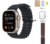2025 New HK9 Ultra 2 Smartwatch Bluetooth Call Voice Assistant Information Reminder Screen Pointer Compass AMOLED Compatible with Android IOS Smartwatch