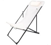 Hamaca plegable jardín multiposición c/cojín , Silla tumbona plegable y reclinable , Peso máx. 100kg. 3 posiciones, Medidas 53x78x87,5cm, antivuelco, Hamaca jardín, Tumbona jardín, silla jardín