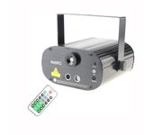 ESHINY MINI 64 Patterns R&B Laser Projector Remote Blue LED Club Bar DJ Lighting Light Dance Xmas Disco Home Party Lights N8T145