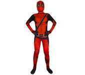 Halloween Costumes Kids Adult Cosplay Party Deadpool Costume Bodysuit Onesie