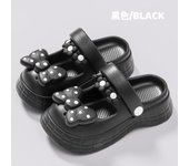 Girl's Bow Summer New Western Style Princess Shower Children's Indoor and Outdoor Wearing Headband Cool Slippers