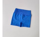 Women Crossover Waist Yoga Shorts Sport Shorts Gym Shorts Workout Running High Waist Shorts Push Up Hip Seamless Fitness Shorts