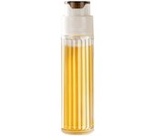 500ML Oil Bottle Automatic Opening & Closing Lid Leak-proof Glass Oil Pot Olive Sauce Vinegar Kitchen Supplies Gravity Oil Tank