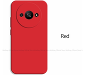 Funda para Xiaomi Redmi A3, Funda protectora trasera de silicona líquida a prueba de golpes de TPU Original para Xiaomi Redmi A3