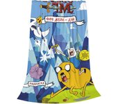 Cute Adventure Time Blanket Super Soft and Cozy Flannel Throw Blankets Camping Blanket Beach Blankets Bedroom Living Room