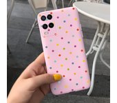 For OPPO A54 2021 Case CPH2239 OPPOA54 Cover Stylish Painted Phone Back Funda For OPPO A54 5G CPH2195 A 54 Shockproof Soft Coque