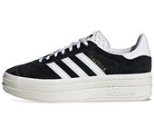 Leten Authentic originals GAZELLE BOLD Black Gray / Green White Running Shoes Decal