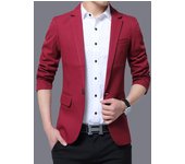 Traje casual de otoño e invierno para hombre, traje pequeño ajustado coreano, chaqueta de traje casual para hombre