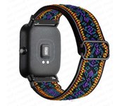 20mm/22mm band For GTS 4/2/2e/3/GTS2 Mini/GTR/4/3/Pro/GTR2/42mm/stratos Nylon Elastic Watch Bracelet Amazfit bip strap