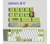 Sova New design Valorant OEM Profile 14keys MINI SET PBT dye sub keycaps