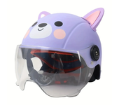 Casco de montar para niños, aspecto Adorable ajustable, ultraligero, absorbente de golpes, ABS, monopatín para niños pequeños, casco de seguridad para bicicleta para chico