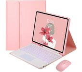 Backlit Spanish Keyboard Case for For Samsung Tab A8 Bluetooth Wireless Cover For S6 Lite 10.4" S7 11" S8 11" S7 Plus/FE S8 Plus