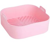Pizza antiadherente de silicona para hornear, Pollo frito, Freidora de aire reutilizable