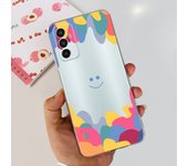 For Samung Galaxy M13 SM-M135F Case Bumper Soft Clear TPU Silicone Back Shell Cover For Samsung M13 M33 M53 5G Flower Ins Capas