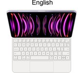 AJIUYU Funda para iPad Pro 12.9(3.ª 4.ª 5.ª, 6.ª generación - 2018, 2020, 2021 2022 Smart Cover Case Español Teclado mágico