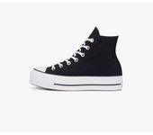 Buroalma Zapatillas  Plataforma Chuck Taylo All-Star Plataforma bota Blanca | Clásicas y elegantes | Estilo Retro Urbano