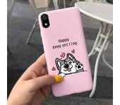 Silicone Case For Xiaomi Redmi 7a Cases Full Protection Soft Tpu Back Cover On Redmi 7A 7 A Bumper Flower Phone Shell Bags Coque