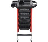 5 Drawer Salon Hairdresser Trolley Beauty Barber Storage Basket Rolling Cart