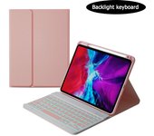 Backlit Keyboard Case for Redmi Pad SE Tablet Magnetic Keyboard Cover for Xiaomi Redmi Pad SE 2023 11 inch Funda Case